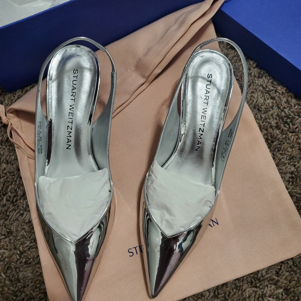 Stuart Weitzman Silver Women's Shoes